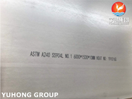 Wysoka odporność ASTM A240 TP904L 1.4539 N08904 Płyta ze stali nierdzewnej