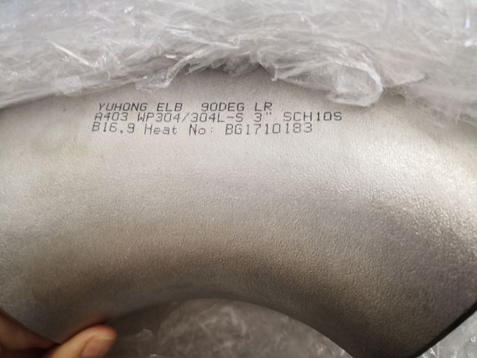 1/2" - 60" ASME B16.9 Butt Welded Fittings High Tensile Strength Stable Performance