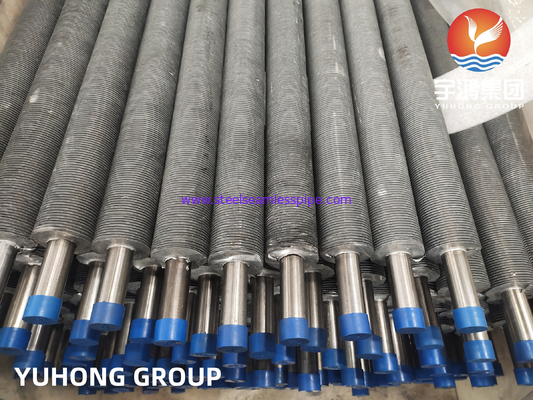 ASME SA249 TP304 Wydrukowane rurki z płetwami