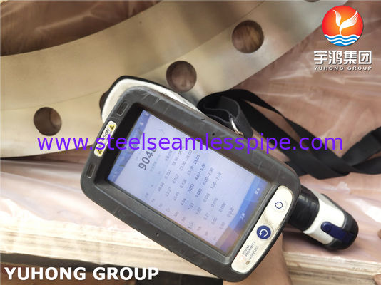 Kołnierz nasuwany ASTM A240 SS904L z płaską powierzchnią AWWA C207 i niestandardowymi wymiarami