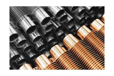 CuNi 90/10 Kształt Typ Wymiennik ciepła Fin Tube OD25.4 X 1.5WT L radiator miedziane rury