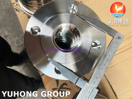 BS4504 (EN 1092-1) F316L Flanca skręcona ze stali nierdzewnej, pręty BSPP PN16 Forged Type