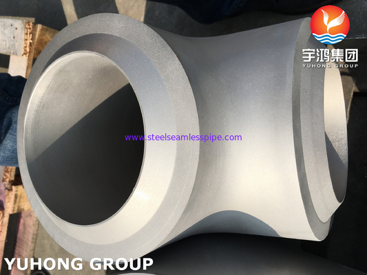 SS316L Butt Weld Fitting, A403 WP316L Equal Tee (bez szwu / spawane), B16.9 Standard