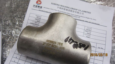 ASTM B366 Inconel 625 Tee spoiny czołowej armatura ANSI B16.9, penetracyjne Inspection