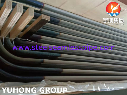 ASTM A213 TP317L Rurociąg wymiennik ciepła z stali nierdzewnej U Bend Tube 100% ET