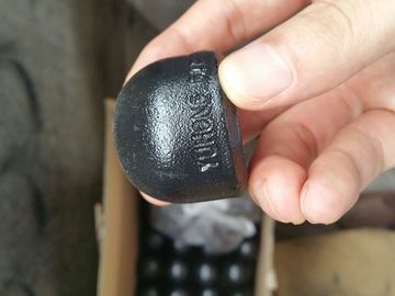 Butt Weld zabudowy, ASTM A234 WPB, 90deg.  Łokieć LR, 1 &quot;SCH40 BW B16.9, czarny obraz