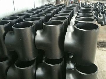 Butt Weld zabudowy, ASTM A234 WPB, 90deg.  Łokieć LR, 1 &quot;SCH40 BW B16.9, czarny obraz