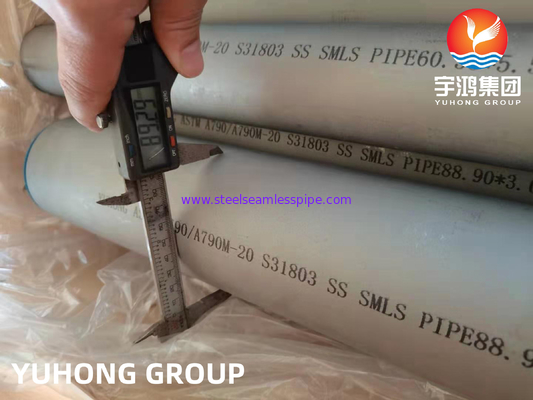 Rura ze stali nierdzewnej Super Duplex ASTM A928 / ASTM A790 UNS S32750 ( 2507)