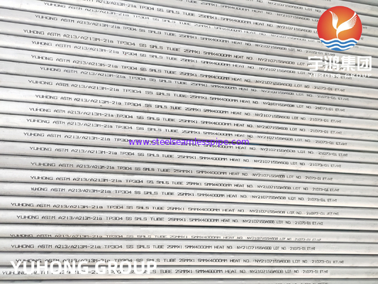 ASTM A213 TP304 1.4301 Bezszwowa rura austenitowa do wysokiej temperatury