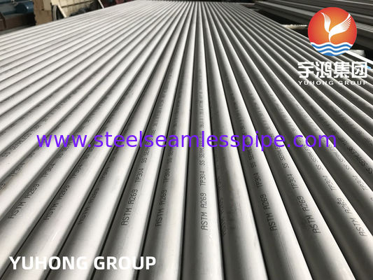 Bezszwowa rura ze stali nierdzewnej ASTM A269 TP304, trawiona i wyżarzana, do wymienników ciepła z testem PMI
