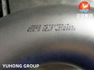 ASTM A403 WPS31254/254 SMO/1.4547 Super kolano do spawania ze stali nierdzewnej