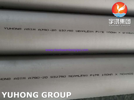 Rura ze stali nierdzewnej Super Duplex ASTM A928 / ASTM A790 UNS S32750 ( 2507)
