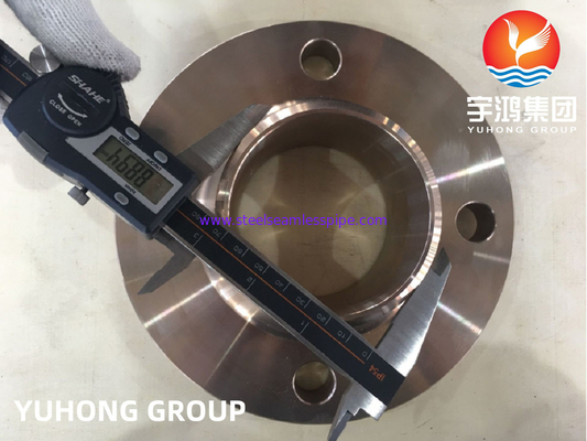 ASTM B151 C70600 2.0872 Stop Cu-Ni Forged Weldneck Flange RF B16.5