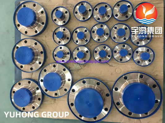 ASTM B151 C70600 2.0872 Stop Cu-Ni Forged Weldneck Flange RF B16.5