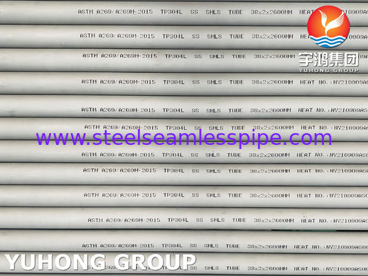 Rury ze stali nierdzewnej austenitycznej ASTM A269 TP304L, do ogólnych zastosowań odpornych na korozję