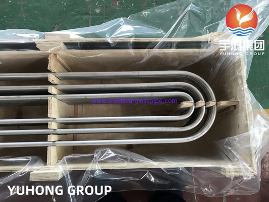 Bezszwowe przewody U Bend Tube TP304/304L TP316L TP310S TP316Ti TP321/321H TP347 TP317 Aplikacja wymiennika ciepła