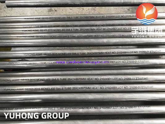 Rurka bezszwowa z stopem niklu, ASTM B163 MONEL 400 (UNS N04400) Do zastosowań wysokiej precyzji