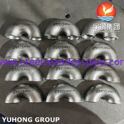 ASTM B366 Hastelloy C22 / UNS N06022 / 2.4602 Stop niklu 180° SR Kolana powrotne