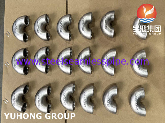 Kolano 180° LR Hastelloy C22 / N06022 | Złączka spawana doczołowo ze stopu niklu ASTM B366 do pracy w warunkach korozyjnych