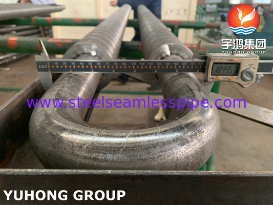 U Bend Fin Tube, ASTM A106 Gr. B High Frequency Welded Fin Tube dla wymienników ciepła