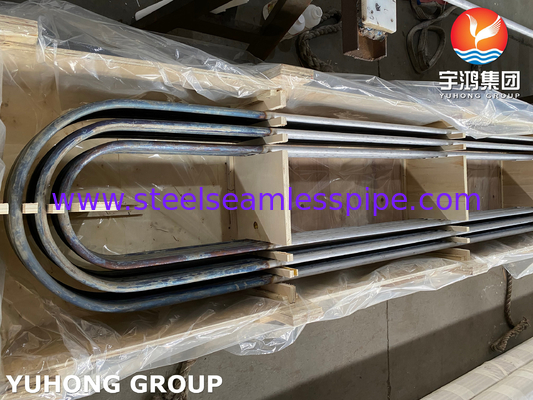 Wyroby z dupleksu stalowego SMLS U Bend Tube ASME SA789 UNS S32205 dla wymiennika ciepła