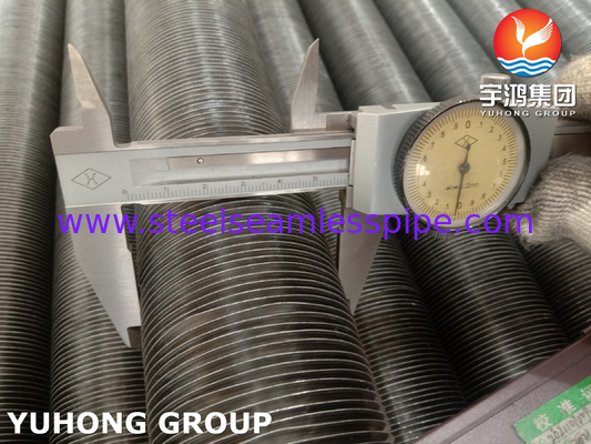 ASME SB163 Monel 400 Fin Tube. Wbudowany typ G.