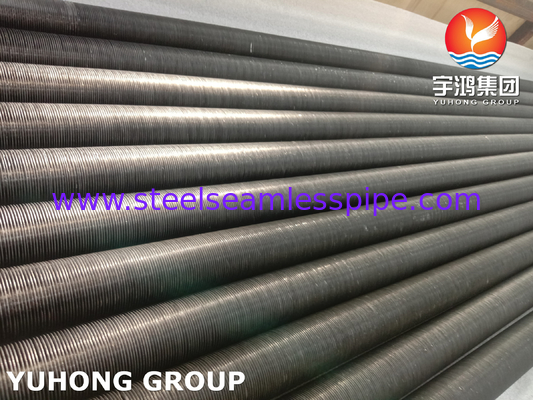 Wbudowana rurka typu G z płetwami ASME SB163 Monel 400/UNS N04400 Rurka bazowa z płetwami z aluminium