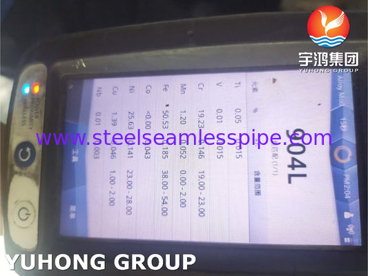 Kondensator Duża średnica Rurka stalowa Bezszwowa Rurka i Rurka EN10216-5 Materiał TP310S,904L