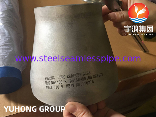 ASTM B366 UNS N04400, Monel 400 Złączki rurowe ze stali stopowej ze spoiną doczołową, kolanka, reduktory z niklem