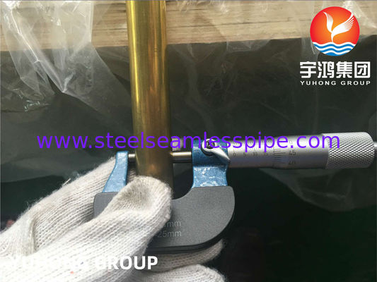 ASTM B111 C44300 Bezszwowa rura miedziano-niklowa do wymienników ciepła