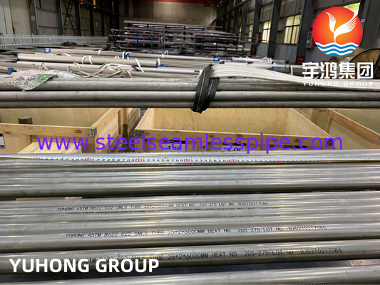 ASME SB622 N06022 Rurka stalowa Hastelloy C22 z stopem niklu