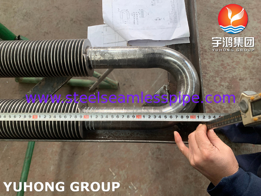 ASTM A106 HF Welding Gr. B Carbon Steel U Bend Fin Tube dla wymiennika ciepła