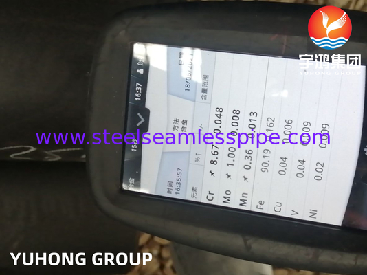 ASTM A335 / ASME SA335 P9 Płuta bezszwowa ze stali stopowej