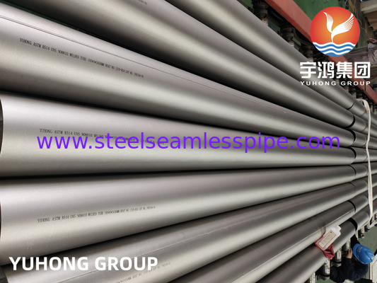 ASTM B514 Inconel 800H UNS N08800 Rurka spawana ze stopu niklu z inkonelu do przetwarzania gazu