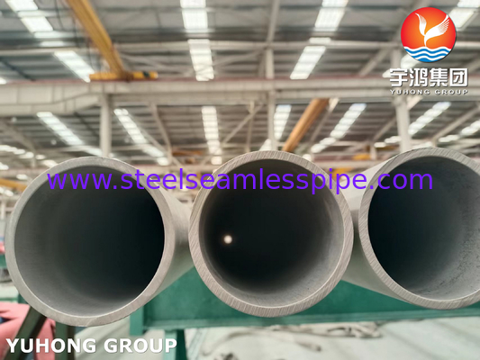 ASTM A790 S31803, S32750, S32205, S31254 Rury stalowe podwójne do zastosowań przemysłowych