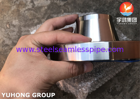 Flangy ze stali superdupleksową ASTM A182 F53, UNS S32750 Flangy z szyją spawaną, RF, FF, B16.5