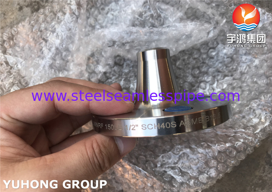 Flangy ze stali superdupleksową ASTM A182 F53, UNS S32750 Flangy z szyją spawaną, RF, FF, B16.5