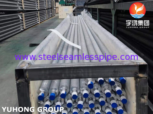 ASTM B163 Incoloy 825 Nickel Alloy Steel Fin Tube Typ G Fin dla supergrzejników