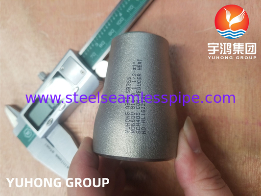 ASTM B366 Inconel 600 / UNS N06600 Koncentryczny reduktor stopniowy niklu