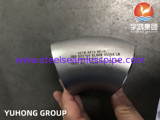 ASTM A815 WP-S UNS S32750 S32760 Łokieć 90DEG LR 2' SCH10S Rury gazowe i ropopochodne,para powietrzna Gaz naftowy Woda B16.9