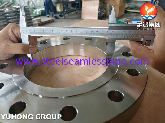 Oczyszczanie wody, ASTM A182 F904L, N08904 Slip on flange, podniesiona twarz, B16.5