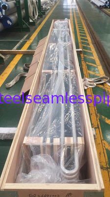 ASME SA213 / SA213M-2013a, TP904L / UNS NO8904 Rura ze stali nierdzewnej U Bend 19.05 MM X 1.65MM