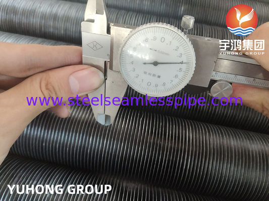 Asme Sa179 Prężnica 25,4 mm Cs Tube With Embedded Type Fin Fin Fined Tube