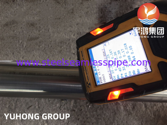 ASTM B729 UNS N08020 2.4660 Stopnia niklu 20 Rura bez szwu 100% UT