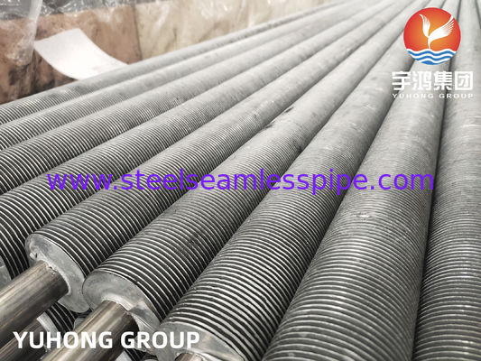 Rura aluminiowa z żebrami z typem żebra G/L/KL/HFW i niestandardową średnicą zewnętrzną rury bazowej dla efektywnego transferu ciepła