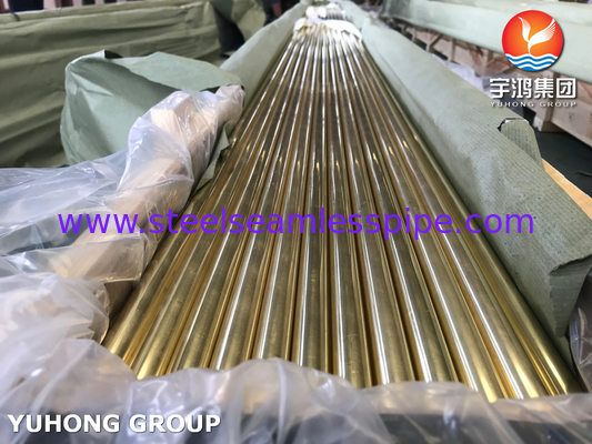 ASME SB111 C44300 Admirality Brass Tube O61 Cold Finished dla wymiennika ciepła