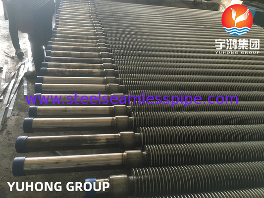 ASME SA213 T22 Bezszwowa Rura Z Stopu Sztyłowego 11CR HFW Solid Fin Tube For Pre Heater