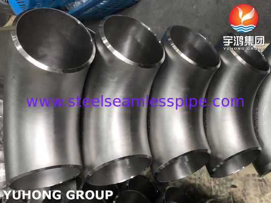 ASTM A815 UNS S31803 Duplex 2205 90° LR Łokieć ASME B16.9 łączniki rurowe z zapłonowym zapłonowaniem