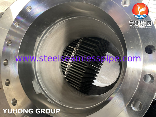 U Bend Tube Bundle, ze stali nierdzewnej U Tube Type Fuel Oil Heater