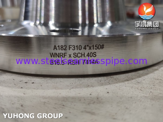 Dobra spawalność ASTM A182 F310 (1.4841) BLRF WNRF Forged Flange